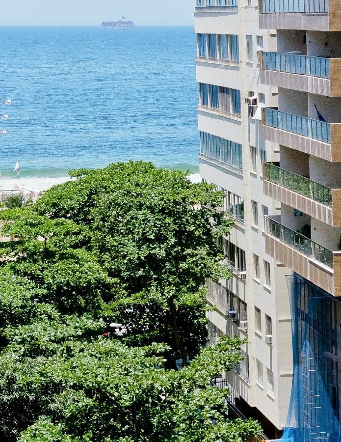 Vista Lateral Mar Copacabana Rio de Janeiro Exterior photo