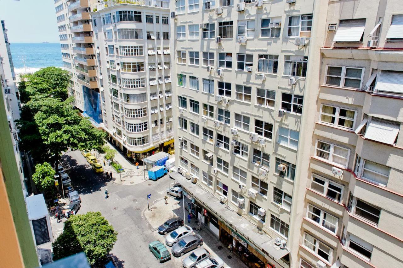Vista Lateral Mar Copacabana Rio de Janeiro Exterior photo
